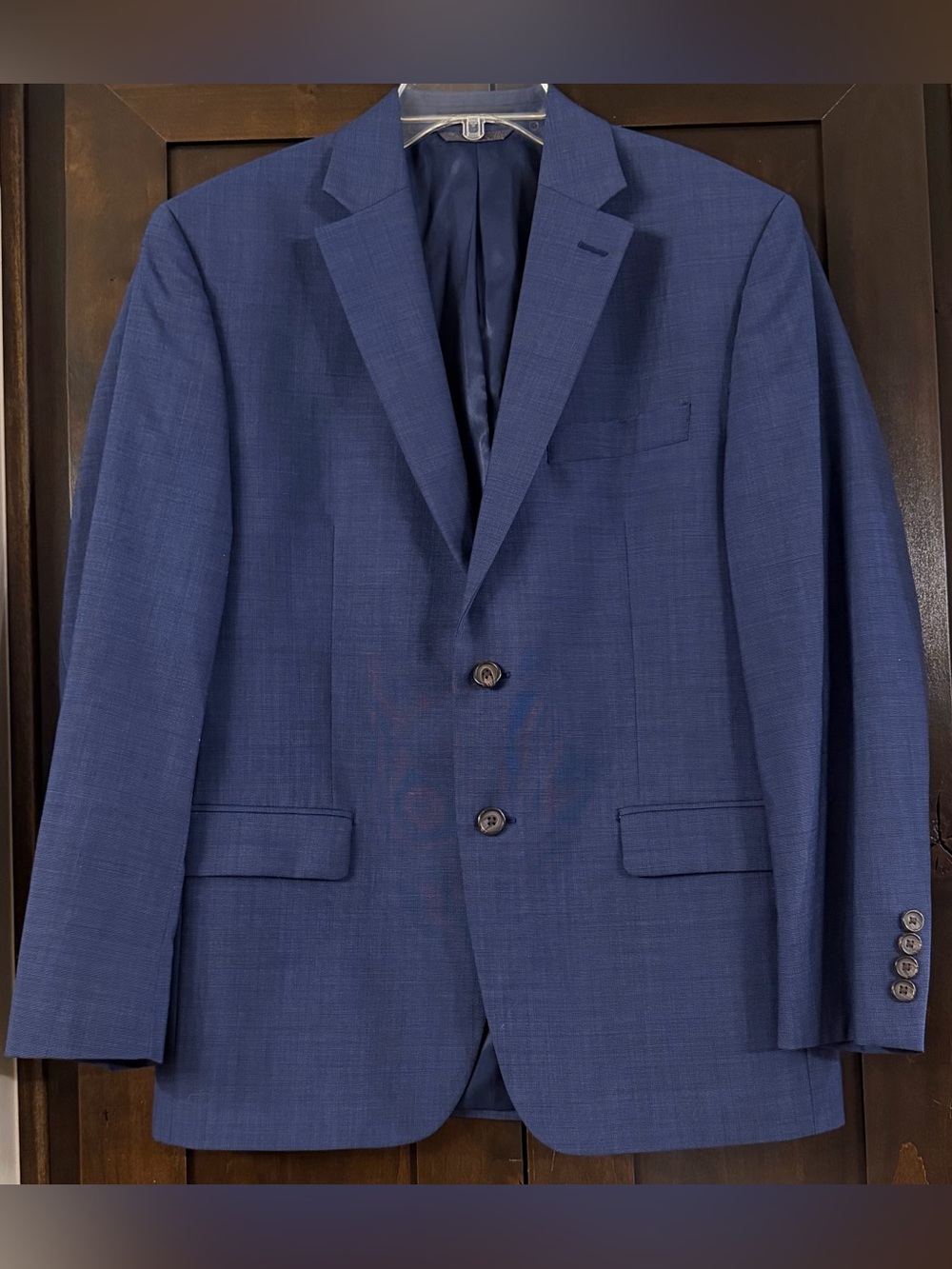 Lauren Ralph Lauren Wool Navy Suit Jacket Sz 38 S